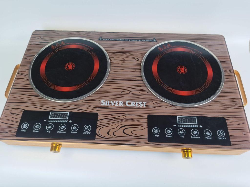 High-Power 3500W Dual-Burner Smart Electric Ceramic Stove