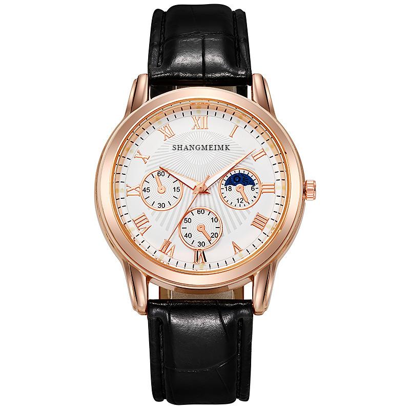 Fashion Men's Watch Manufacturer Quartz Watch Three-eye Men's Business Watch Men's Watch