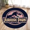 MINISO Disney JURASSIC PARK Dinosaur Round Carpet Non-slip Rugs for Home Living Room Rug Washable Bedroom Floor Mat Gift