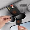 2025 Hot Car Glasses Clip Sun Visor Sunglasses Card Holder Accessory For Quattro Sline A3 A4 A6 A5 Q5 A1 Q7 Q3 Q2 Q8 A7 A8