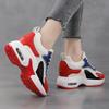 Women's Flying Mesh Inner Height Increase Women's Shoes High Top Shoes Sports Casual Shoes Air Cushion Women's Shoes