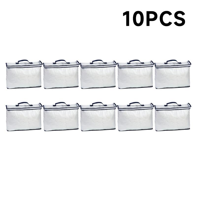 Transparent PVC packaging bags portable bedding blanket packaging pillowcase storage bag
