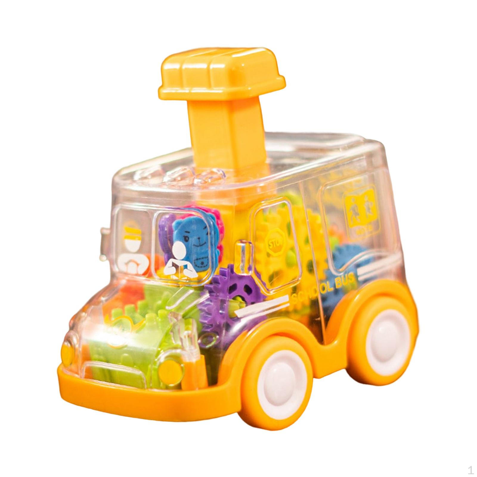 Car Toy with Gears for Children s Presents жёлтый