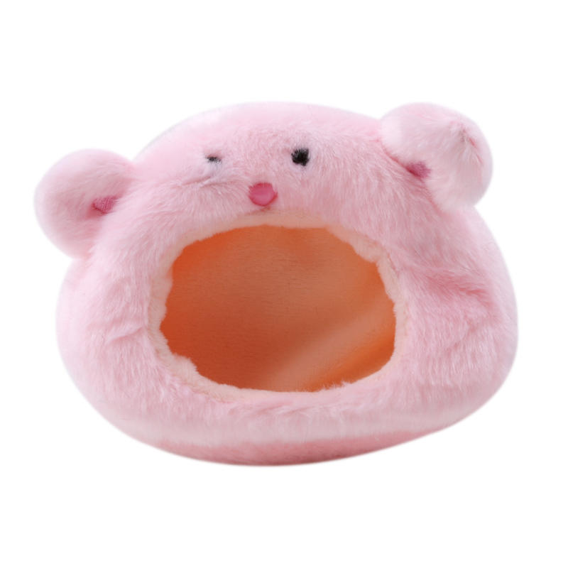 Cute Winter Soft Warm Bed Cute Rat Hamster Bed House Cushion Fleece Hut Hanging Hammock for Small Animal Mice Sugar Glider Chinchilla  Fast Delivery