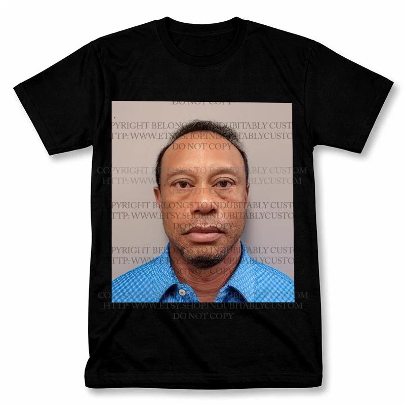 

Tiger Woods Mugshot T shirt Golf Legend Graphic Tee Vintage Golf 2026 Shirt S