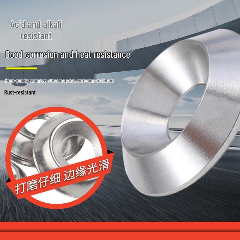 Deqi 304 Stainless Steel Fish-Eye Washers
