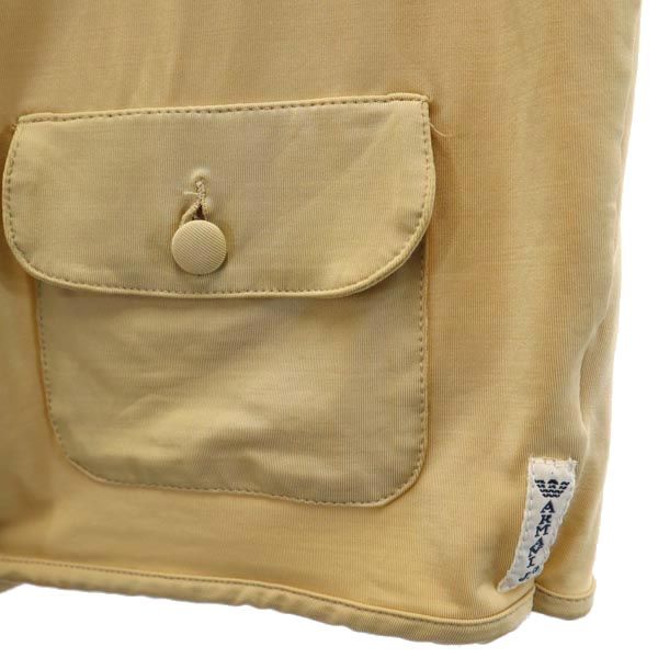 ARMANI JEANS Long sleeve cardigan USA6 beige With pocket Women Used