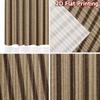2D flat Photography Backdrop Party Backdrop Brown Vertical Stripes 100% Polyester Vibrant Reunion for Booth seats and studio