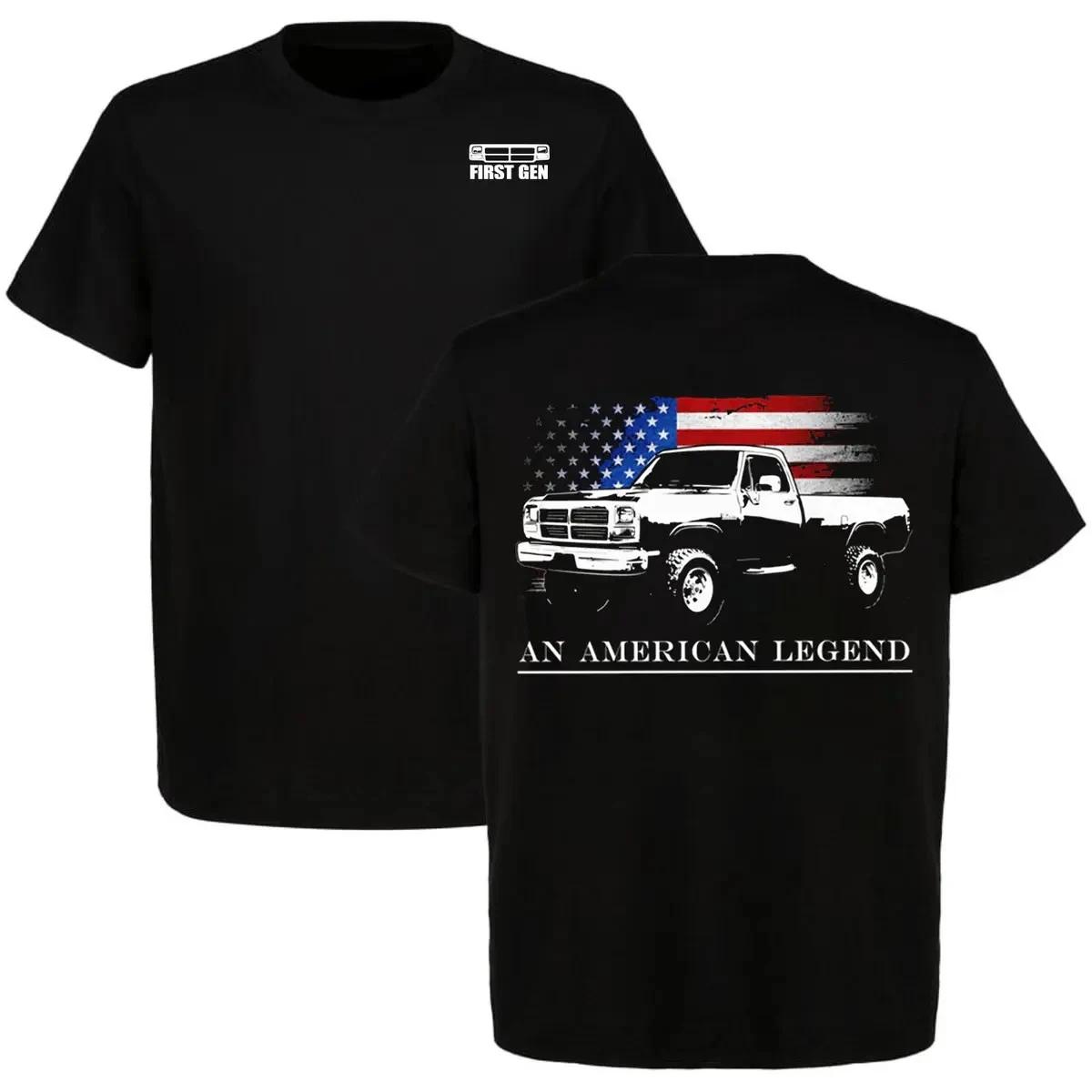 First Gen Classic Pickup Truck T-Shirt American Legend Graphic Tee L