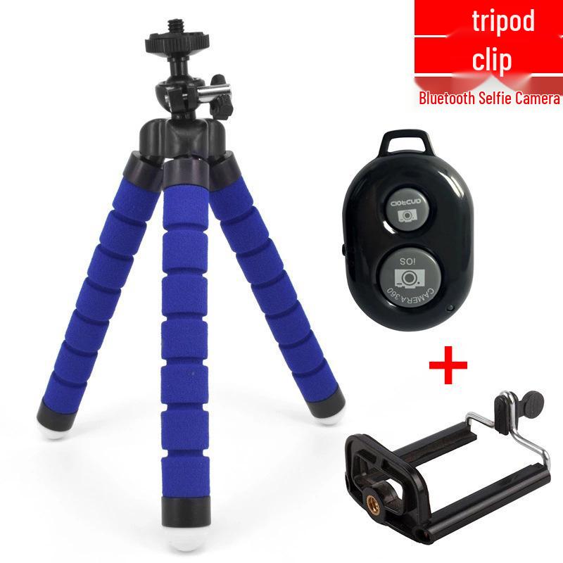 Universal Mobile Phone Tripod: Versatile Octopus Selfie Stick & Live Streaming Stand