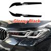 Pair HeadLight Guards For BMW 5 Series G30 G31 2025-2025 LCI Car Front Headlight Eyebrow Sticker Modification Protection