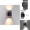 Elegant Outdoor Waterproof Dual Head Wall Light With E27 Base For Indoor And Villa Use