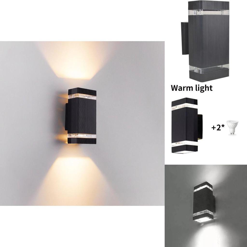 Elegant Outdoor Waterproof Dual Head Wall Light With E27 Base For Indoor And Villa Use