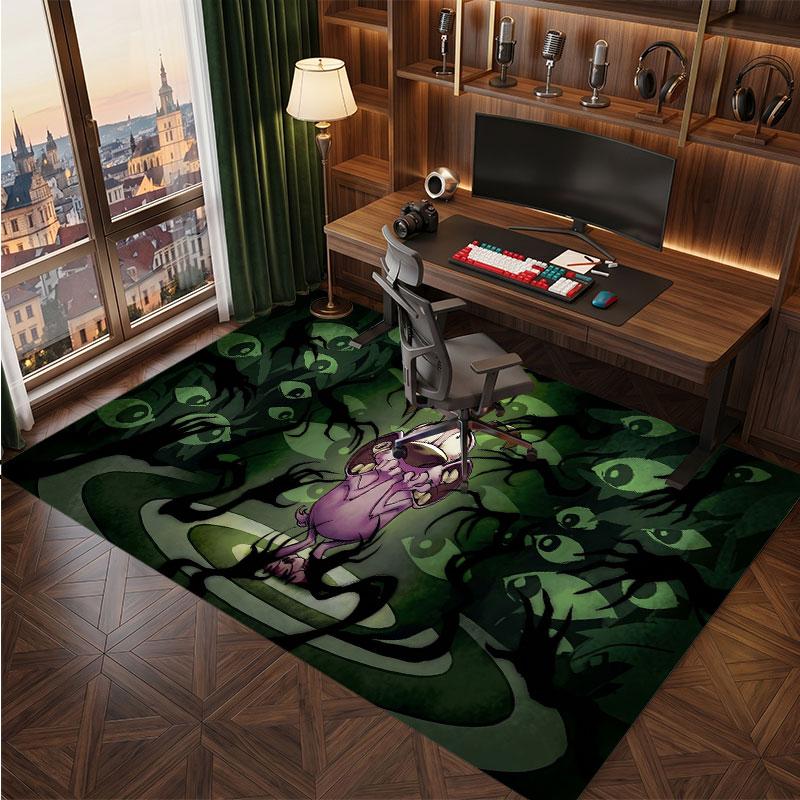 Courage the Cowardly Dog Rug Soft Thick Non Slip Floor Carpet for Bedroom Living Room Home Decor