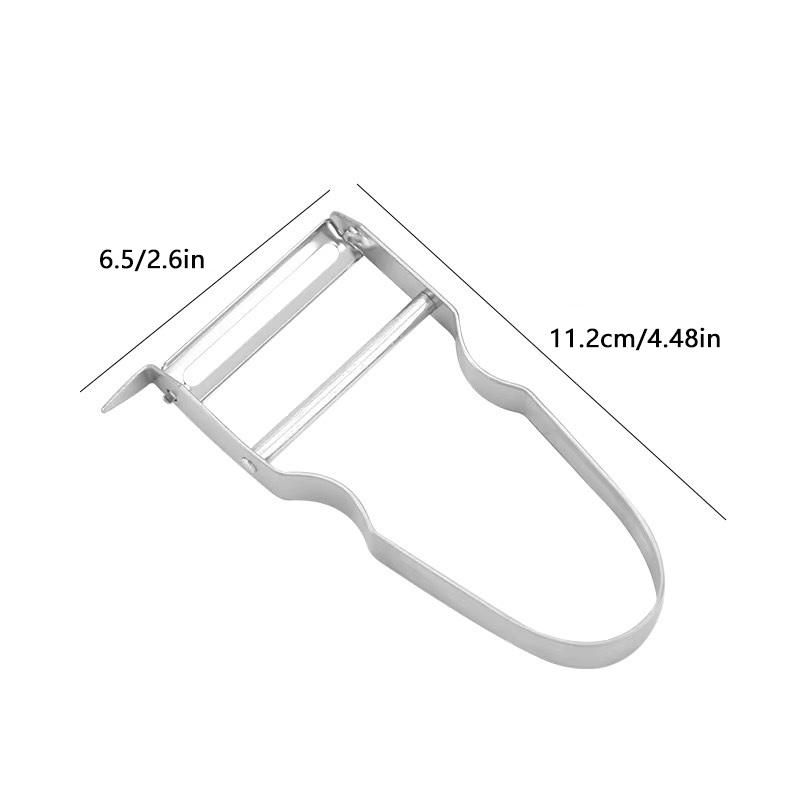 1Pcs Stainless Steel Peeler Kitchen Vegetable Fruit Peeler Potato Slicer Carrot Peeler Multiple-Function Kitchen Accessories 3