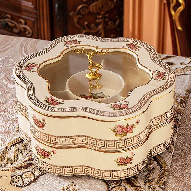 

European Style Ceramic Fruit Plate Set