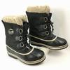 Premium Snow Boots with Liner Size 4.5 21.5 Black(USED)