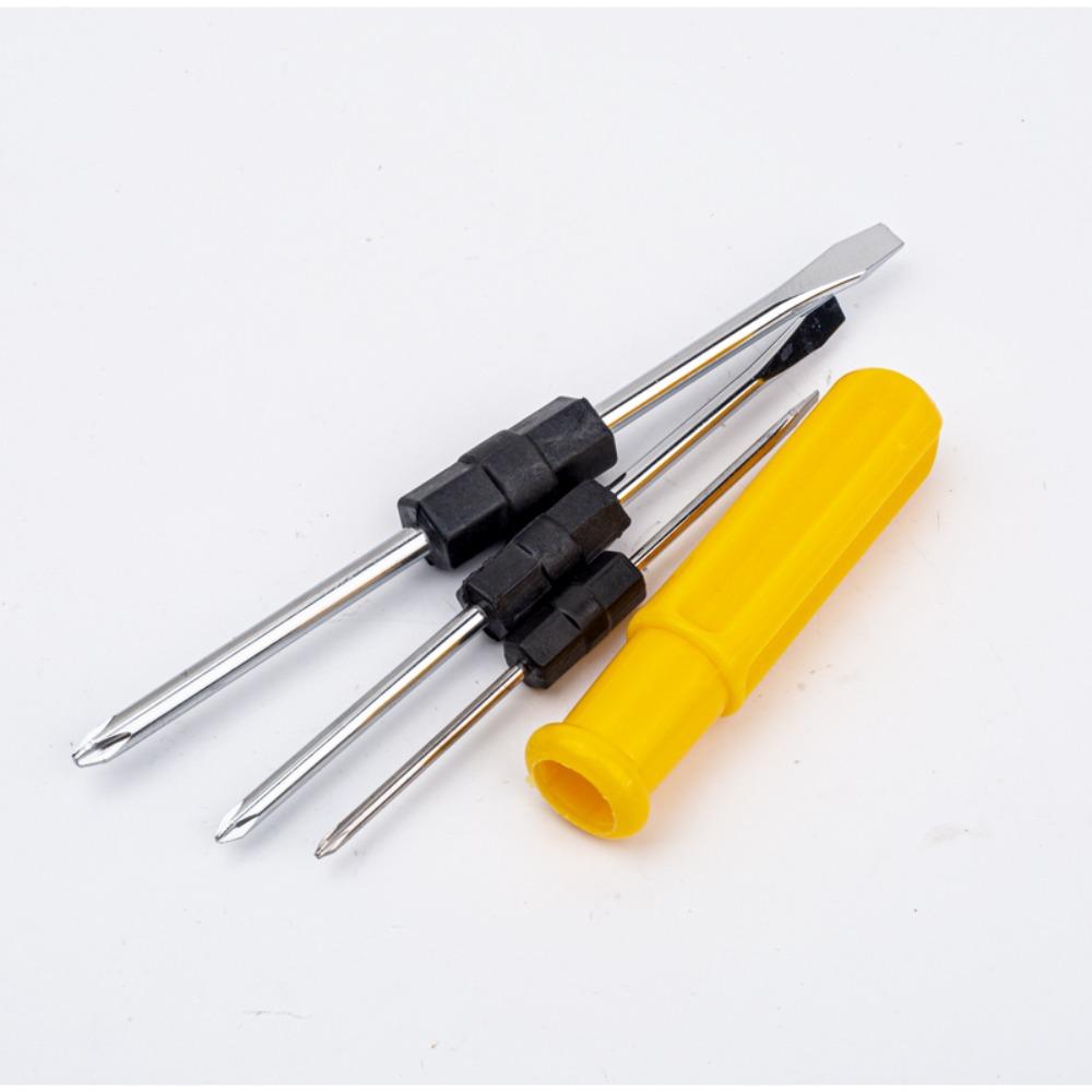 1pcs Dual purpose double head screwdriver, cross/one letter laptop repair tool, mini screwdriver