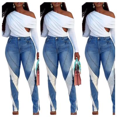 DZ2042-A1 European and American Women's Casual Fashion Jeans
