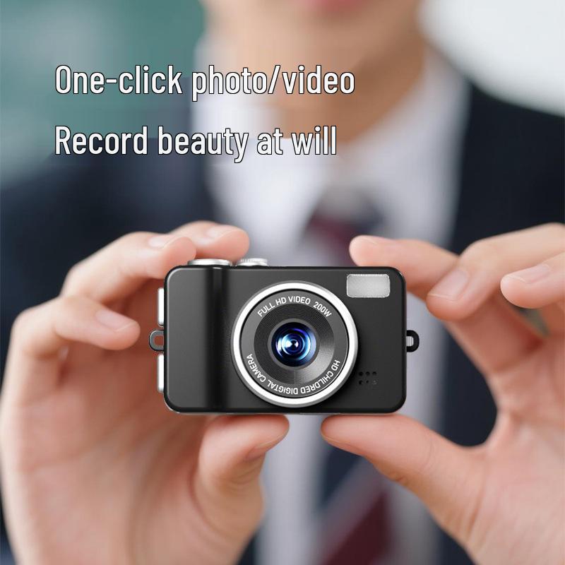 Compact HD Camera: Portable, Stylish Must-Have for Students' Daily Recording and Photography