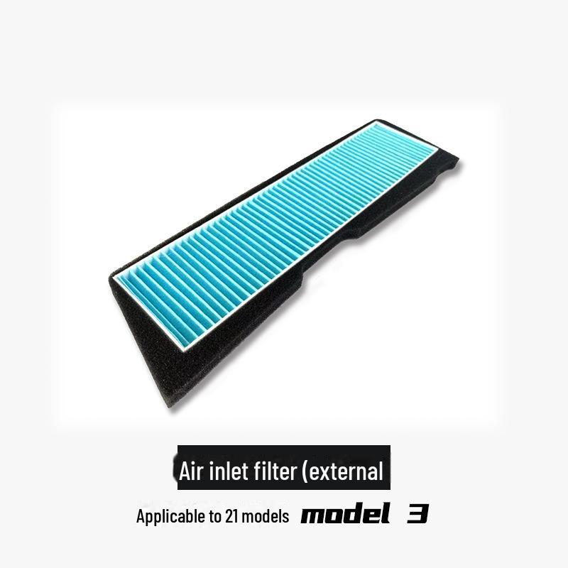 Tesla Model 3 (2021-2023) Air Inlet Dust Cover & Filter Core