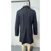 Fall Winter New Women's Mid-long Notched Collar Wool Blend Single-breasted Casual Coat