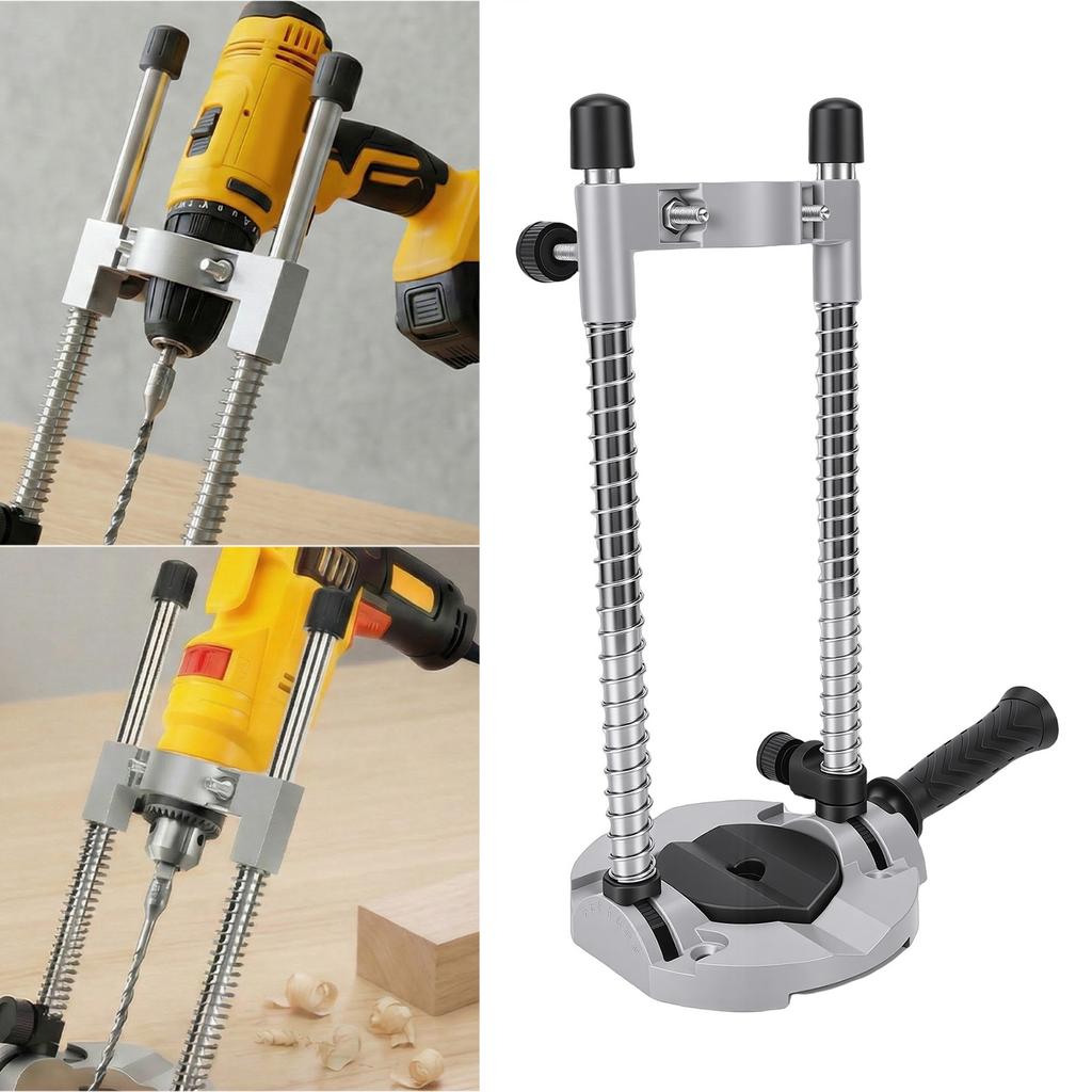 Portable Drillling   Drilling Jig Attachment for Drilling Angled Straight Holes   Drill   Attachment