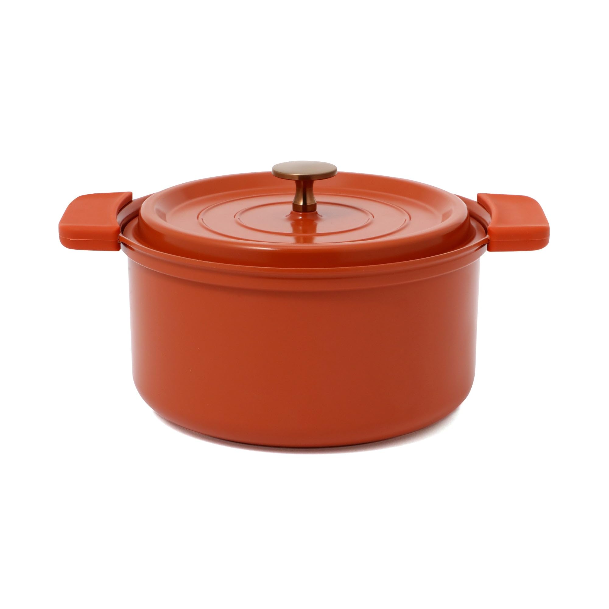 

Francfranc lightweight cooking pot 20cm Orange Oven-safe