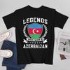 More Design Azerbaijan Flag Azerbaijani Unisex Tshirt Tees Tshirt Oneck T Shirts Unisex Boys Clothing 100 Cotton