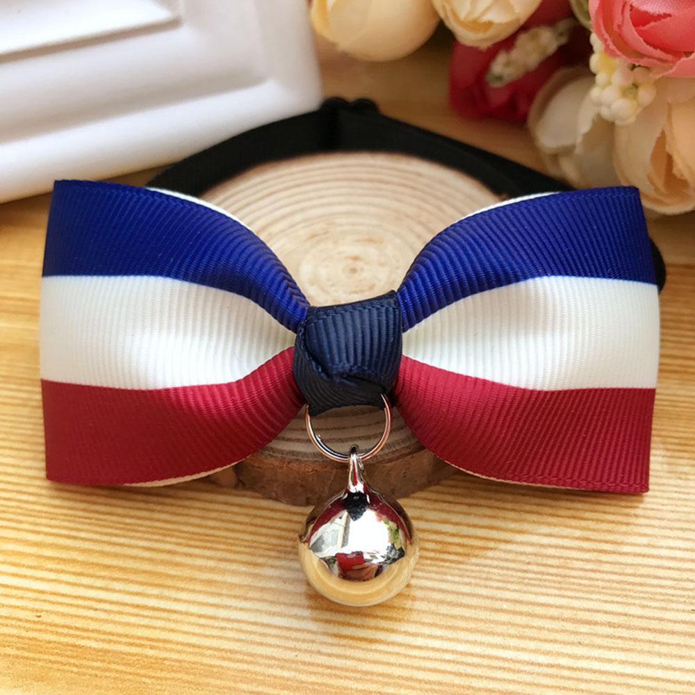 Pet Dog Cat Bow Tie Collar Fashion Pet Bows Cat Ties Bowties Neckties Bell Collar Small Dogs Accessories Puppy Grooming Supplies