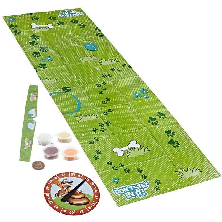 Blindfolded Dog Poop Step Game: Test Your Luck!