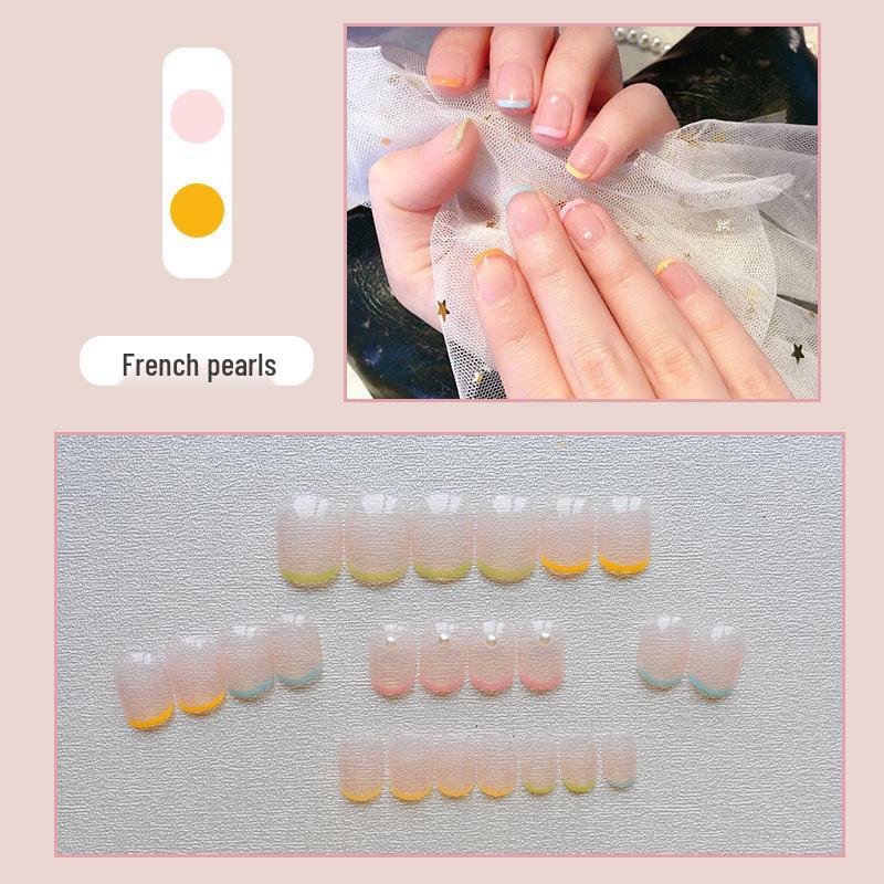 Press-On Removable Fake Nails - Fashionable Manicure Nail Tips