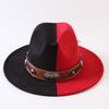 Popular European and American Classic Double-color Wide-brimmed Top Hat Men's and Women's Fashion OL Style Cowboy Hat Jazz Hat