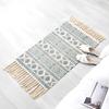 Cotton Linen Tassel Non-Slip Door Sofa Mat Floor Carpet Area Rug Tapestry Decor
