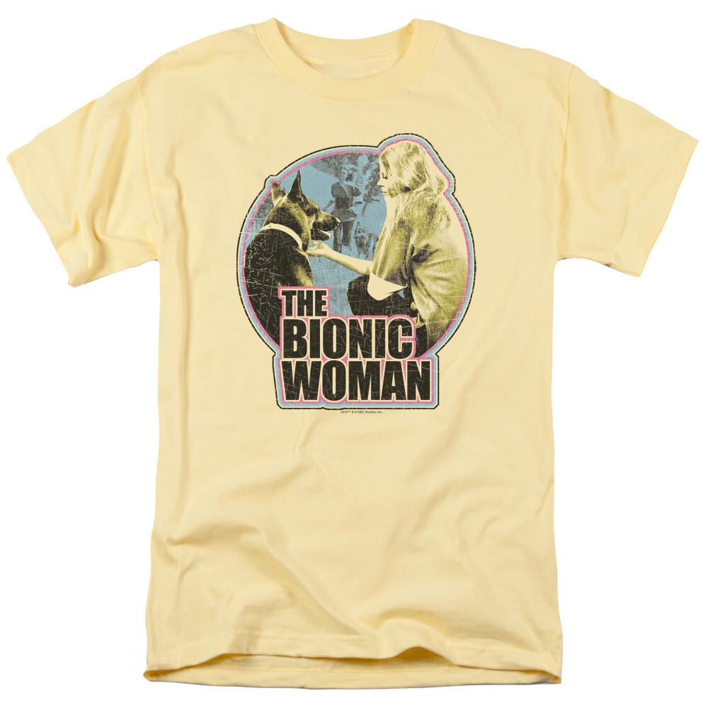 The Bionic Woman Jamie Max T Shirt Mens Licensed Classic Merchandise Banana M