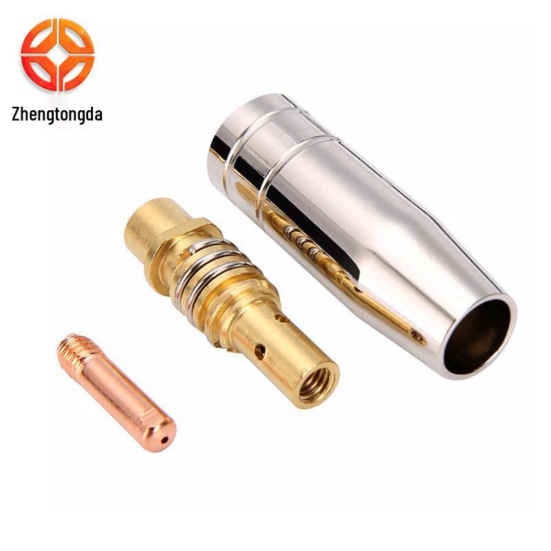 24-Piece MB15AK MIG/MAG Welding Gun Nozzle & Contact Tip Holder Set