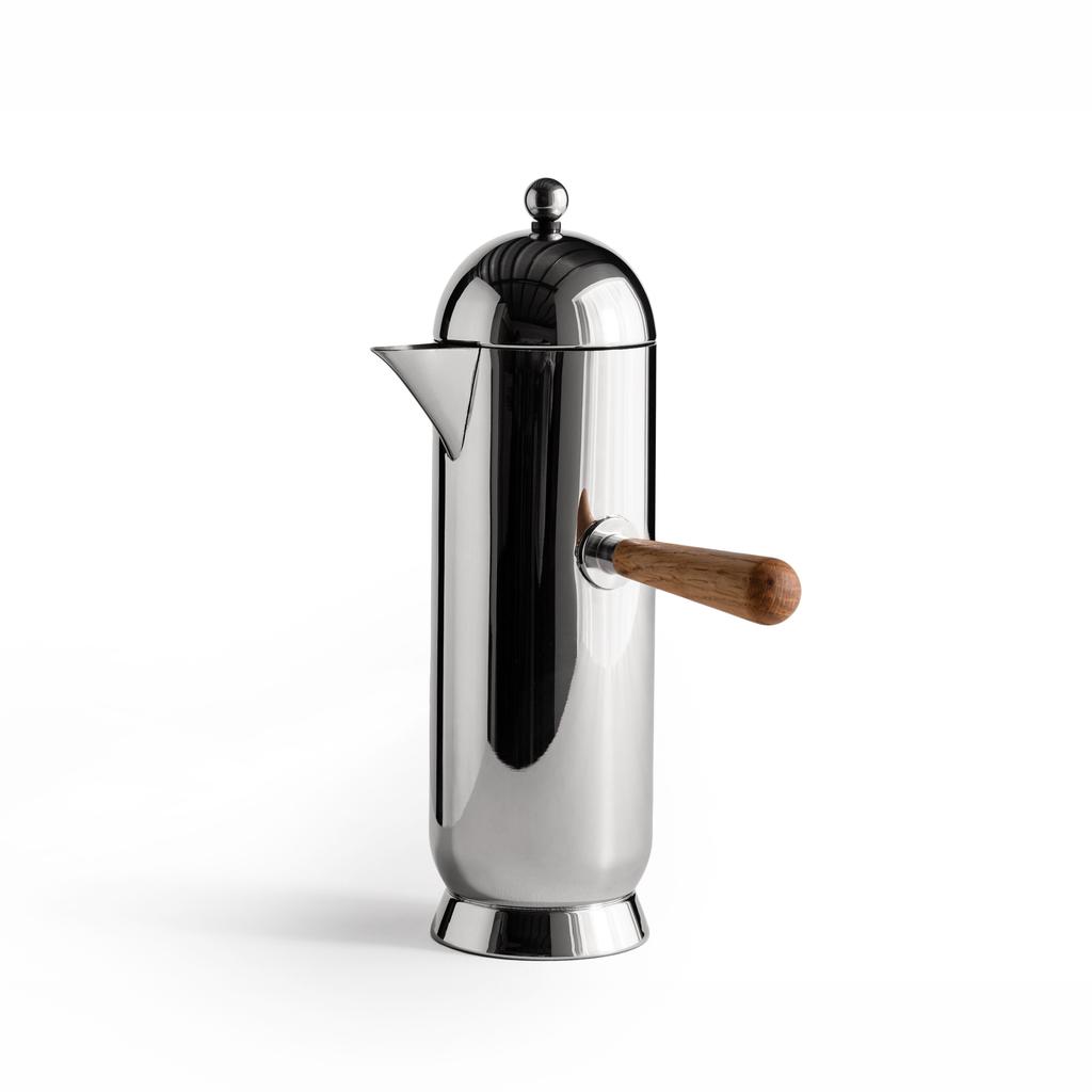 1PC French Press Pot European Stainless Steel Household Extraction Hand Brew Coffee Pot Milk Foam Appliance Light Luxury Decor