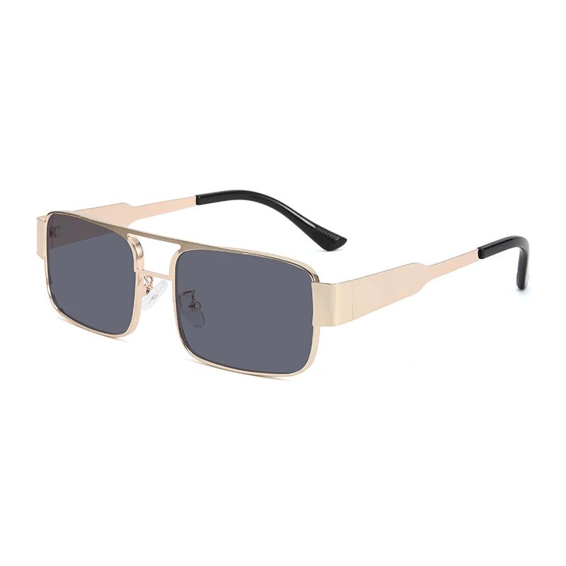 

New Retro Sunglasses Women Fashion Polygonal Metal Frame Sunglasses Men Luxury Brand Designer Decorative Sun Glasses Uv400