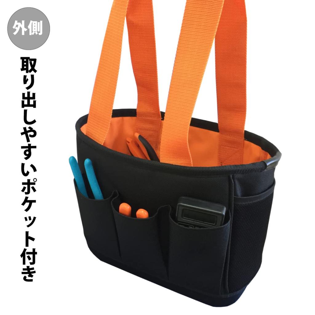 Fujiya Waistline Series Cloth Tote Bag with a Strong EVA Embossed Bottom Electrician's (TT-M)