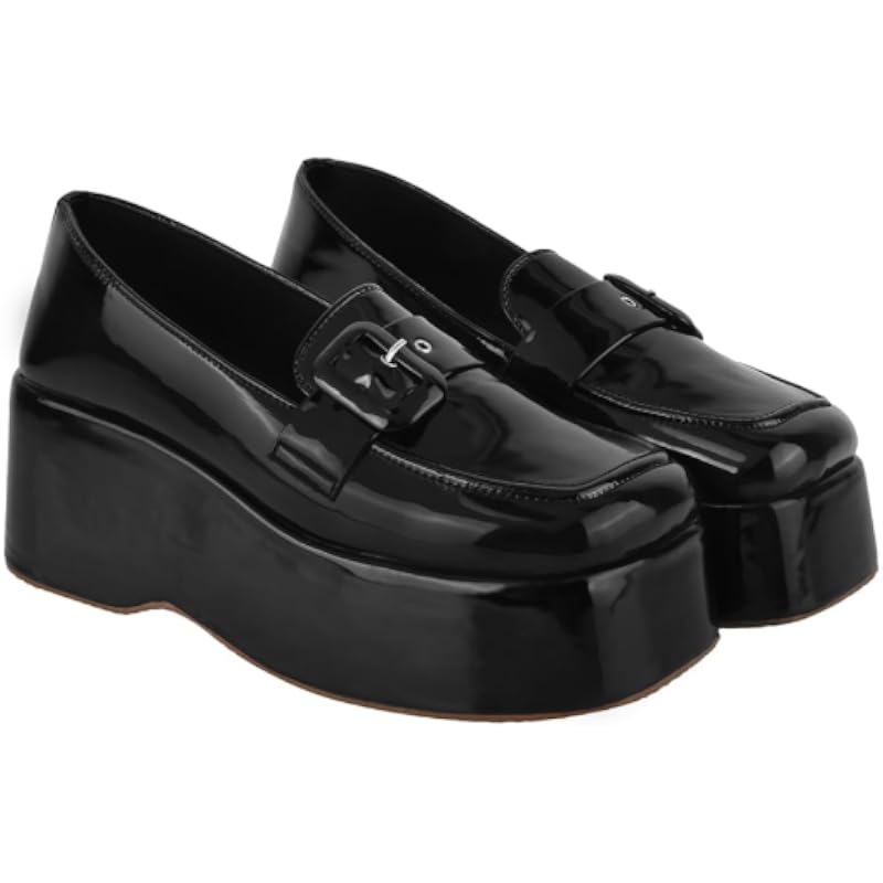 Shoetopia Women'S Flat Pumps Black-Eu37 /Uk4