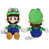 Super Mario Plush Toy Soft And Cuddly Luigi Stuffed Animal For Kids And Collectors 19x16x21cm
