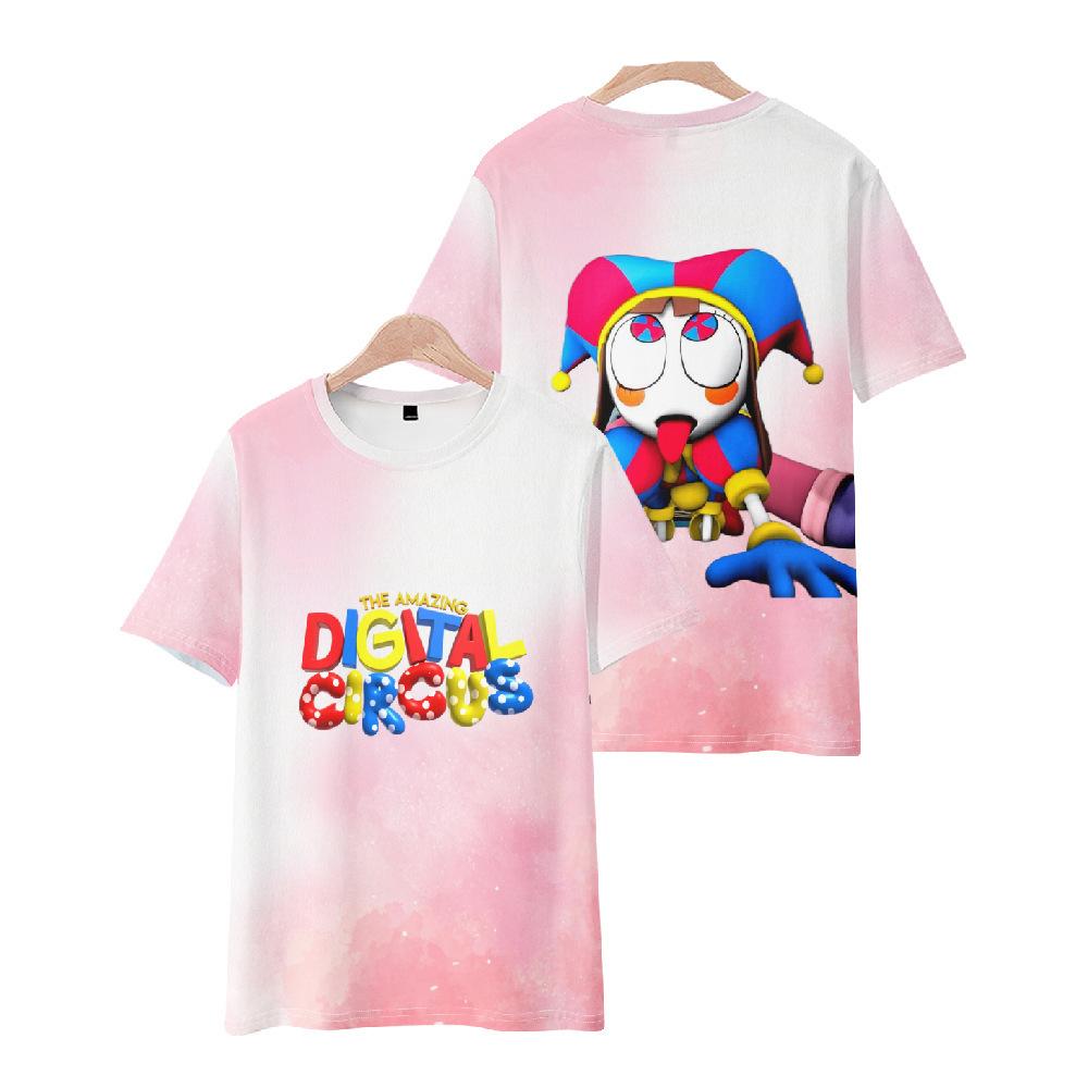 Lustiges Anime-T-Shirt „The Amazing Digital Circus“ in 19 Farben, cooles Herren-T-Shirt mit Rundhalsausschnitt, lässig, Unisex, Streetwear, Fashion, T-Shirt, Camisetas Ropa Hombre