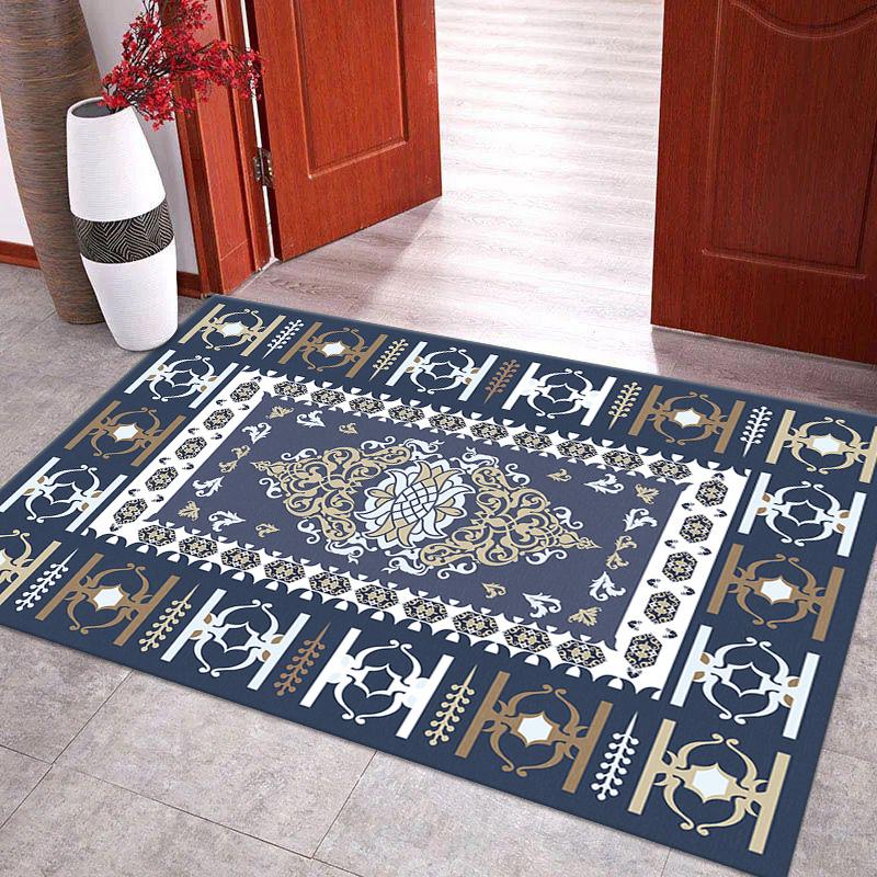 Retro etnický styl koberec vstupní rohožka do dveří obývací pokoj ložnice koberec ke konferenčnímu stolku protiskluzová oděruvzdorná rohožka ke dveřím