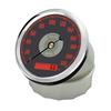 ELING 85mm GPS Speedometer 0-160km/h 0-220MPH Total Mileage Adjustable with Red Yellow Backlight for Car Yacht Universal 9-32V