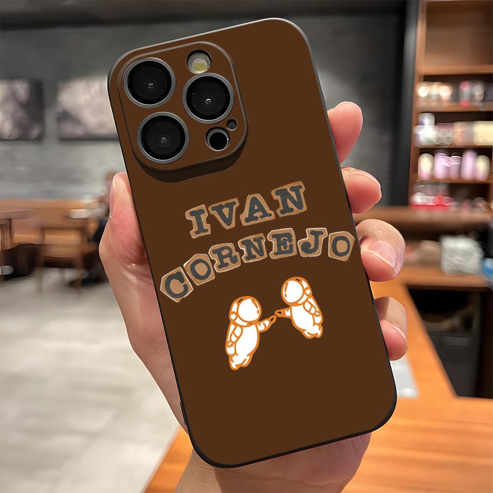 

Ivan Cornejo Rapper Phone Case For IPhone 17 Pro Max 15 Pro 16 14 Plus 12 13 Mini 11 Pro Shockproof Soft Cover iPhone16Plus