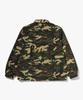 Bape Glitch Woodland Camo Coach Jacket (M) Green