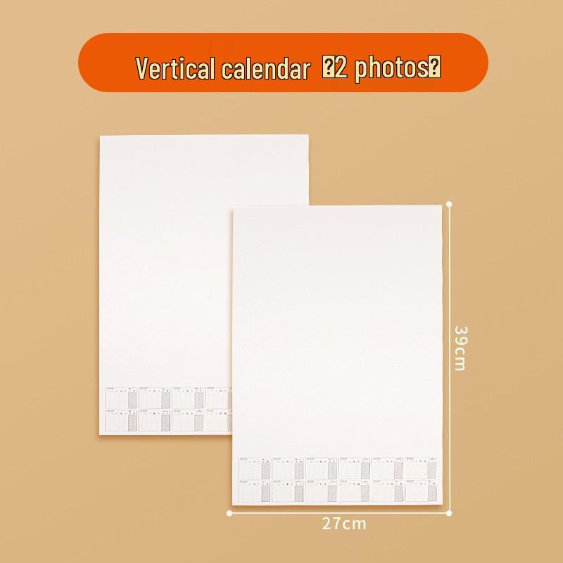 2026 Творческий DIY Пустой 3D Настольный Календарь Украшение