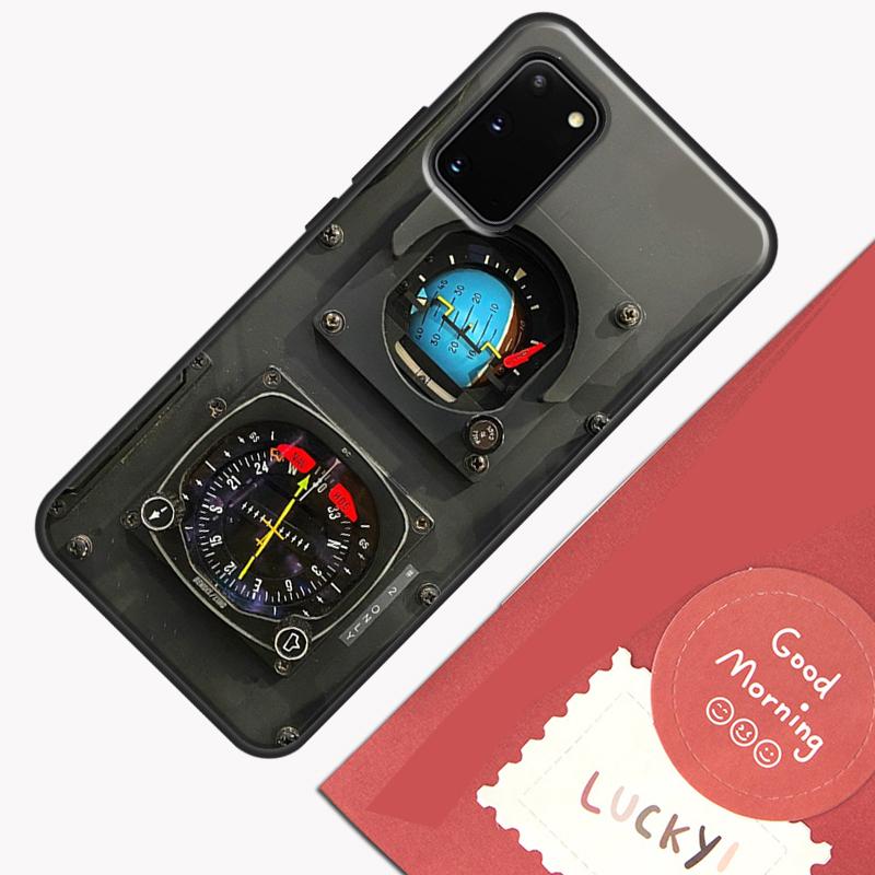 Aviation Aeroplane Pilot Cockpit Case For Samsung Galaxy S22 S21 S23 Ultra Note 20 S8 S9 S10 Note 10 Plus S20 FE Back Cover