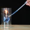 Combustibles Velas de Aceite de Vidrio Recargables Vela Líquida para Exterior Interior Combustión Limpia con Mechas Usar con Aceite para Lámparas de Parafina Líquida