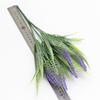 Simulation Plant Aquatic Plant Flower Plant Powder 7 Forks Phoenix Pheasant Lavender Plant Wall Wedding Hotel Home Decoration